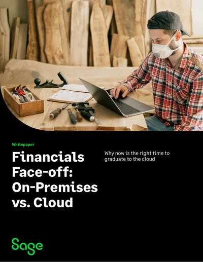 Financials Face-off: On-Premises vs. Cloud-cover